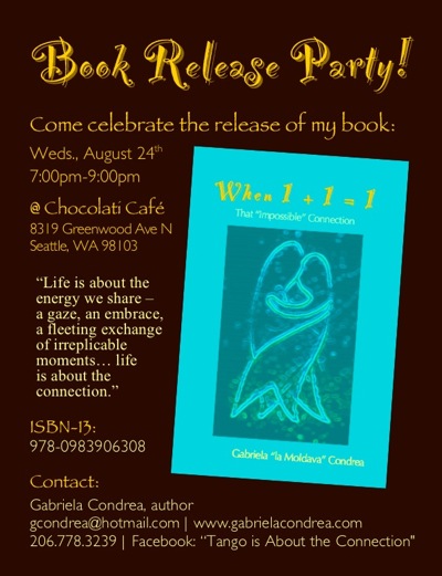 Book Release Party flier