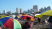 Beach with Parisols